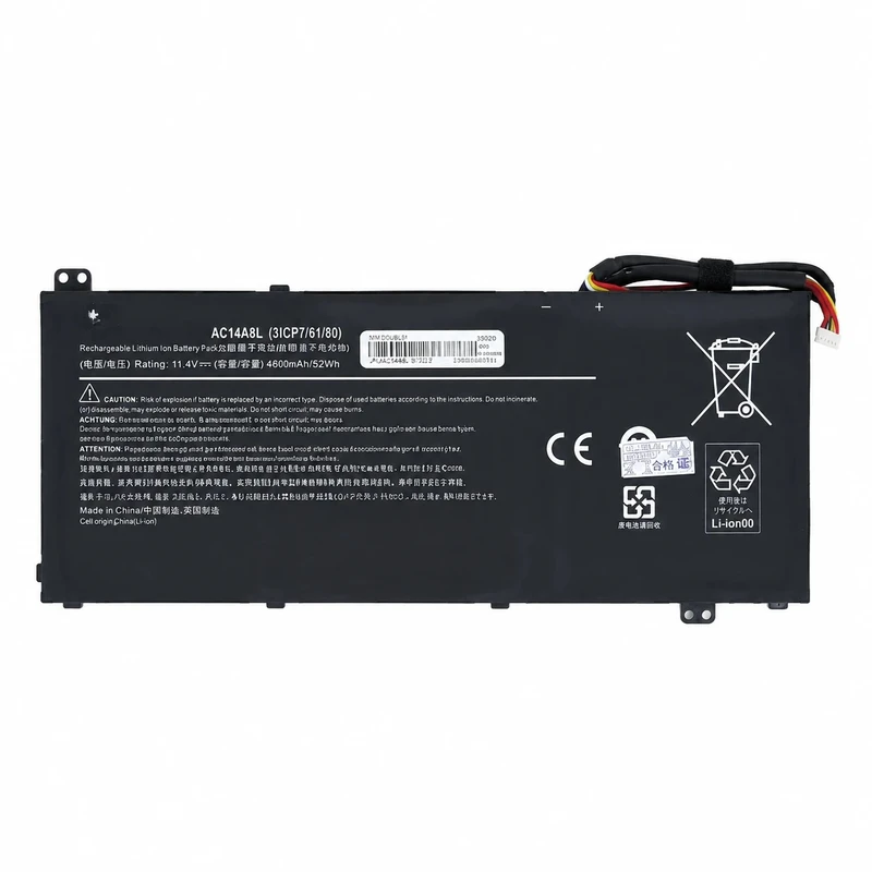 باتری لپ‌تاپ 6 سلولی مدل AC۱۴A۸I مناسب برای Aspire Nitro VN7-571G VN7-572G		