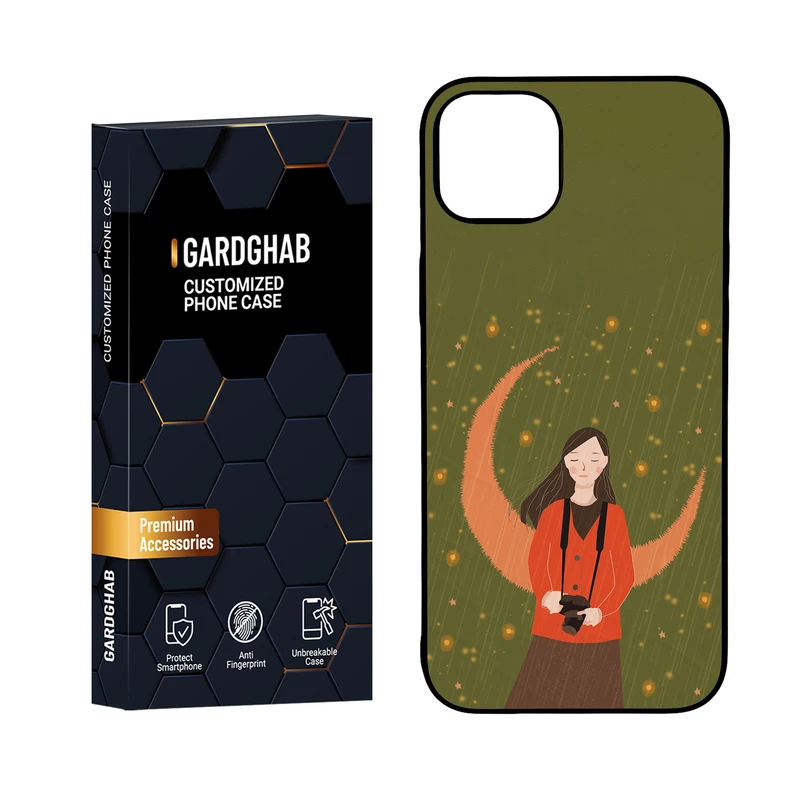 کاور گارد قاب مدل دخترانه مناسب برای گوشی موبایل اپل iPhone 15 Plus