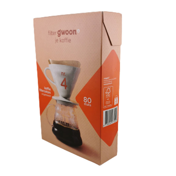 فیلتر قهوه گوون مدل V60 بسته80عددی فیلتر قهوه گوون مدل V60 بسته80عددی