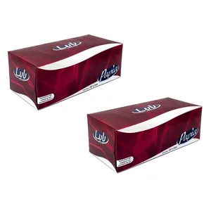 دستمال کاغذی 150برگ پاپیا مدل فوشیا مجموعه 2 عددی