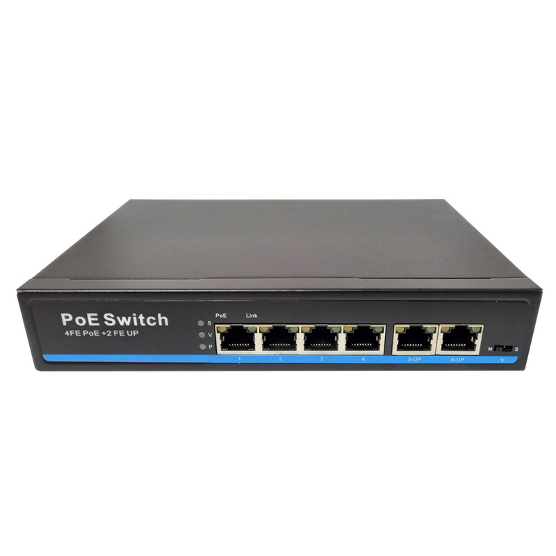 سوئیچ 4 پورت POE مدل S1004P-2F