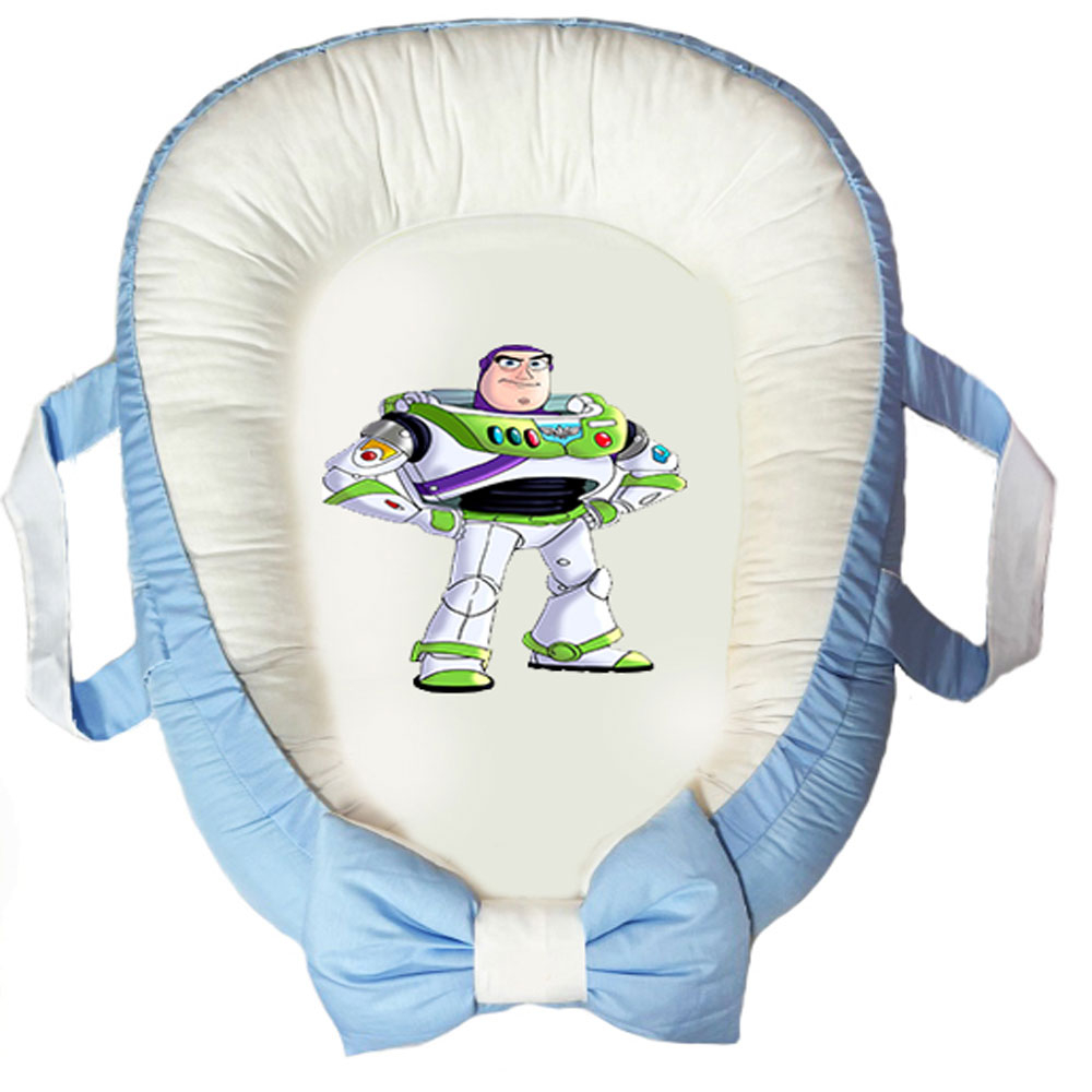 سرویس خواب سه تکه نوزاد ناریکو مدل گارد محافظ دار طرح کارتون اسباب بازی ها کد 0660