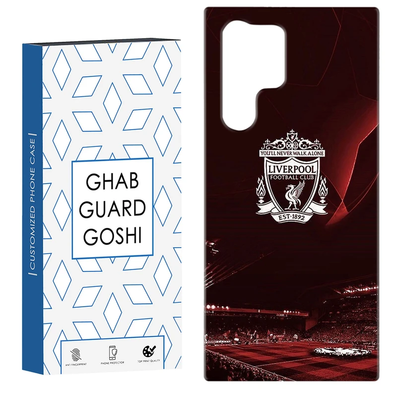 کاور قاب گارد گوشی طرح تیم لیورپول کد Dimo-088 مناسب برای گوشی موبایل سامسونگ Galaxy S22 ULTRA