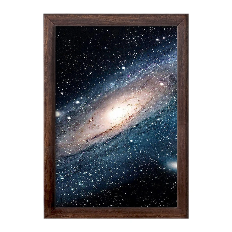 تابلو خندالو طرح کهکشان و سیاره ها کد 25369