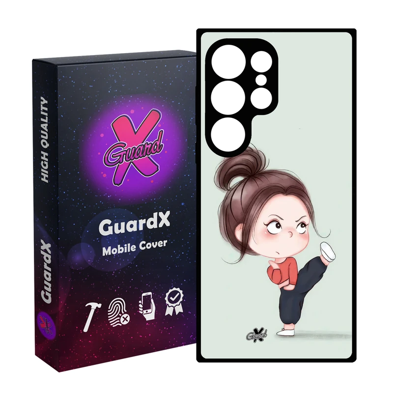 کاور گارد ایکس طرح Girl مدل 10663 مناسب برای گوشی موبایل سامسونگ Galaxy S25 Ultra