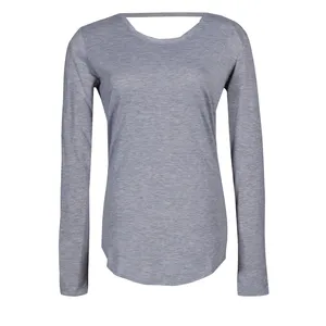 تی شرت آستین بلند ورزشی زنانه بروکس مدل 8335