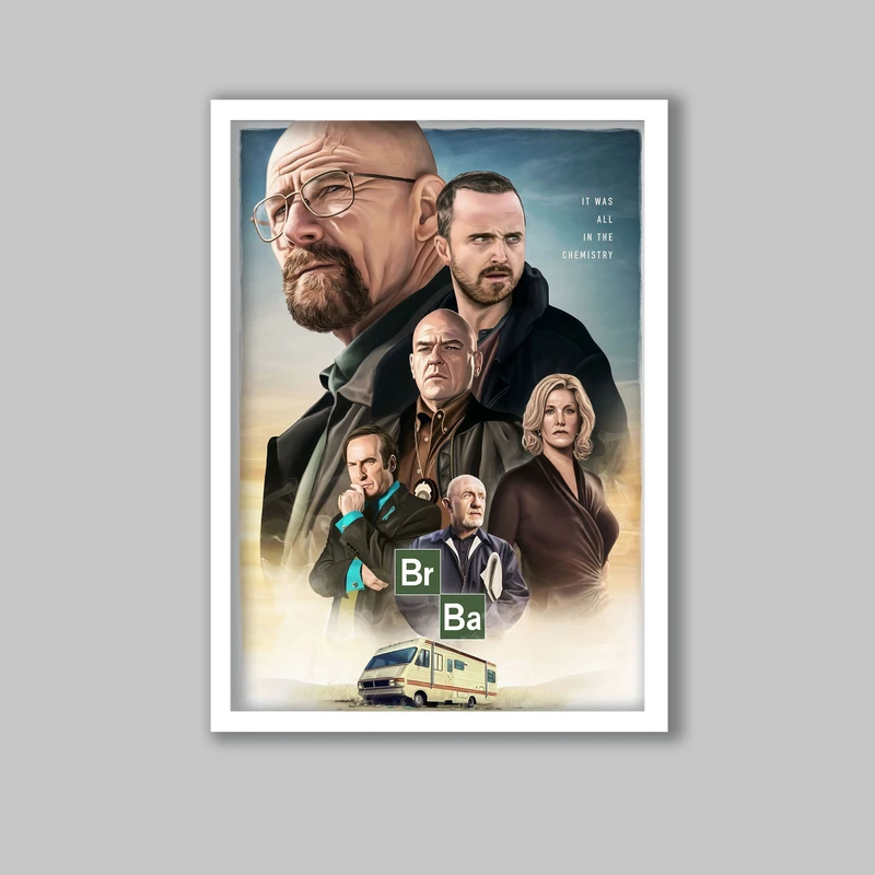 تابلو مدل سریال بریکینگ بد Breaking Bad کد LA-G10707