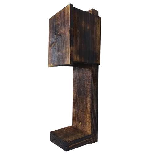 چراغ دیواری مدل چوبی گیسوم کد 02