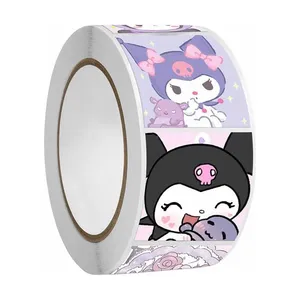 برچسب طرح کرومی مدل K01 بسته 500 عددی