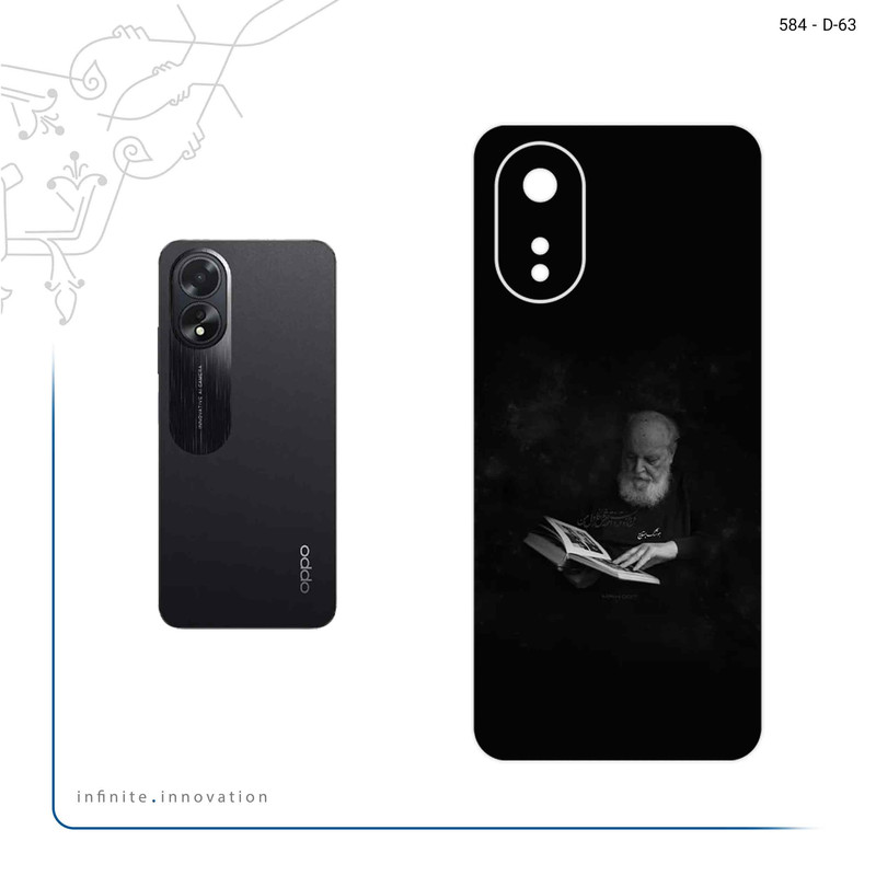 برچسب پوششی ماهوت مدل Hoshang Ebtehaj مناسب برای گوشی موبایل اپو A38