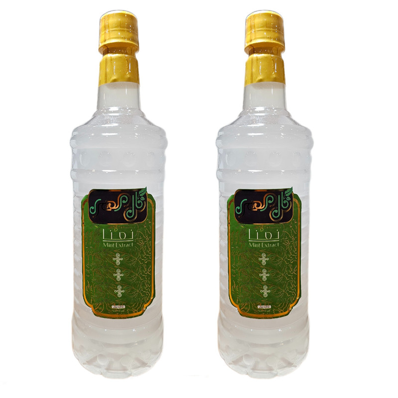 عرق نعنا گلمهر - 950 میلی لیتر بسته 2 عددی