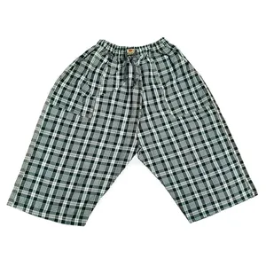 شلوارک راحتی مردانه مدل چهارخونه