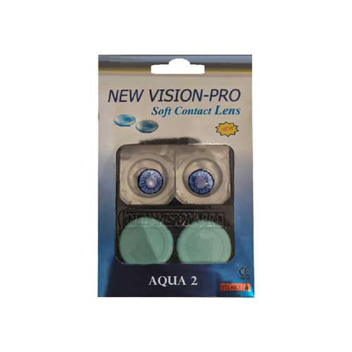 لنز چشم نیو ویژن پرو مدل A2  رنگ آبی تیره