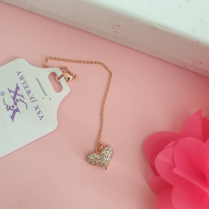 آویز ساعت زنانه وای اس ایکس مدل قلب