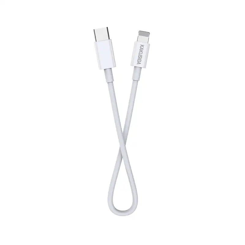 کابل تبدیل USB-C به لایتنینگ کاکوسیگا مدل KSC-653 طول 0.25 متر