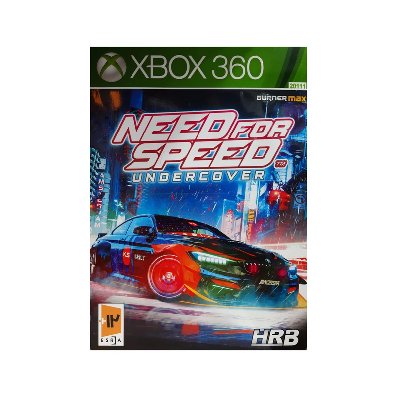 بازی need for speed undercover مخصوص xbox 360