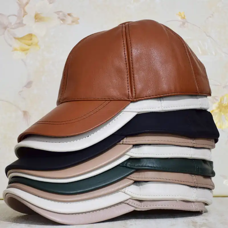 کلاه کپ مدل چرم طبیعی