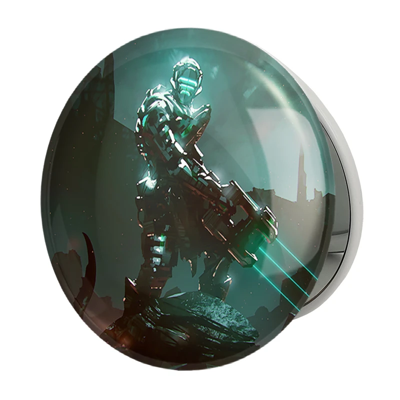 آینه جیبی خندالو طرح بازی دد اسپیس (Dead Space) مدل تاشو کد 34983