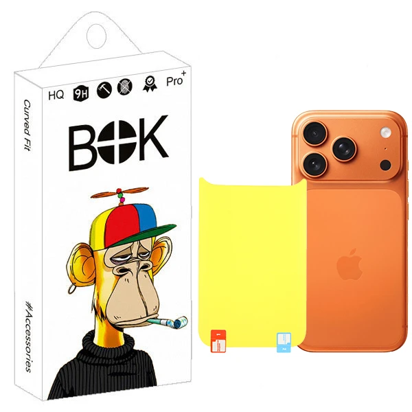 محافظ پشت گوشی بوک مدل TPU Armor مناسب برای گوشی موبایل اپل Iphone 17 Pro Max