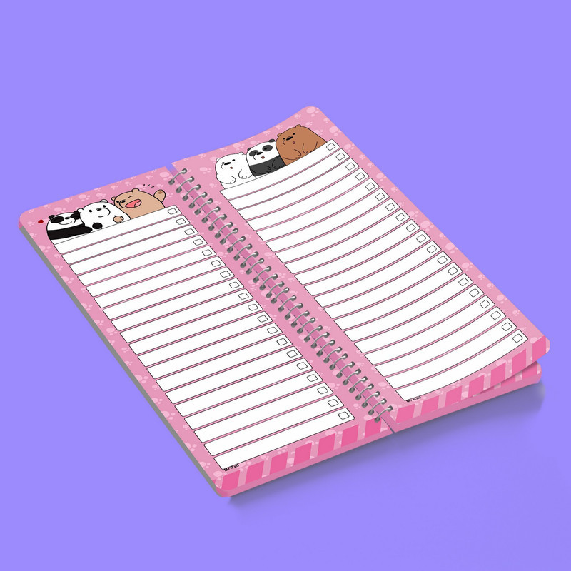 دفترچه یادداشت مستر راد مدل to do list طرح پاندا کد 1729