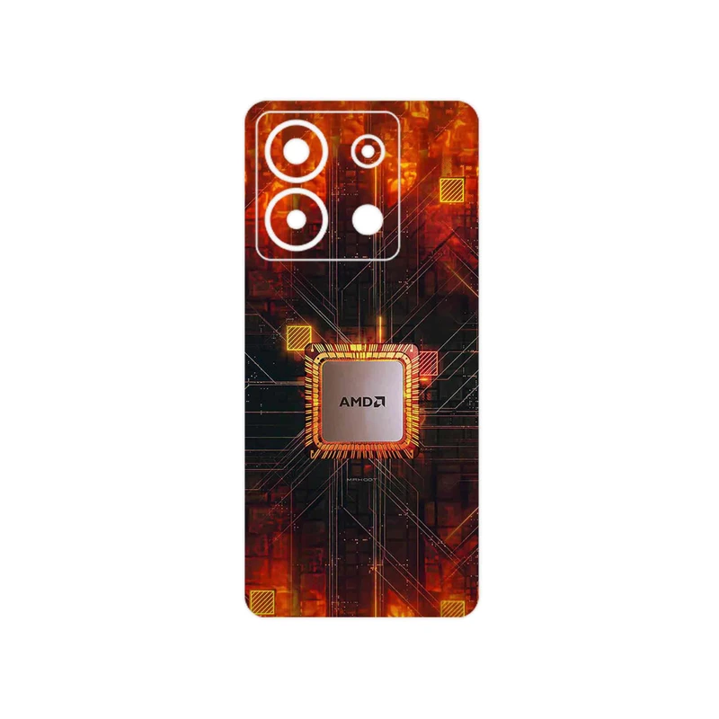 برچسب پوششی ماهوت مدل AMD مناسب برای گوشی موبایل شیائومی Poco X6