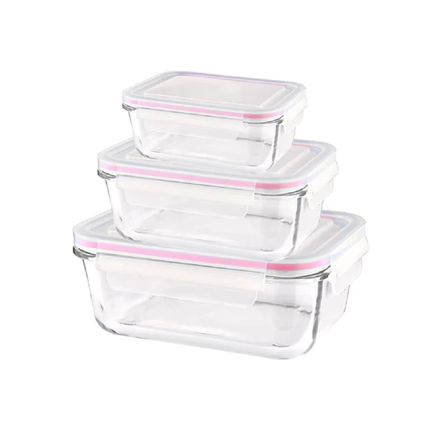 ظرف نگهدارنده لیمون مدل hm305 مجموعه 3 عددی