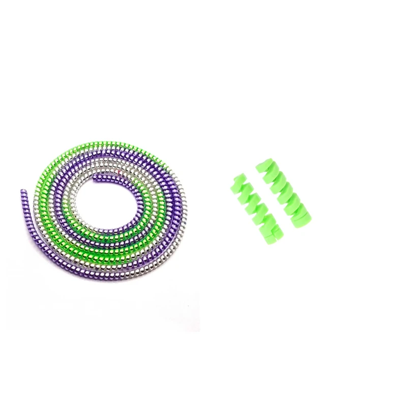 محافظ کابل شارژ و هندزفری مدل KL11 بسته سه عددی 