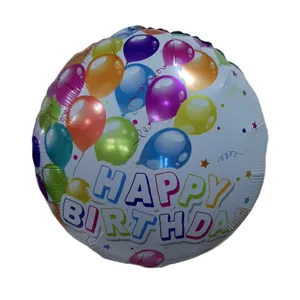 بادکنک فویلی مدل happy birthday طرح بالن