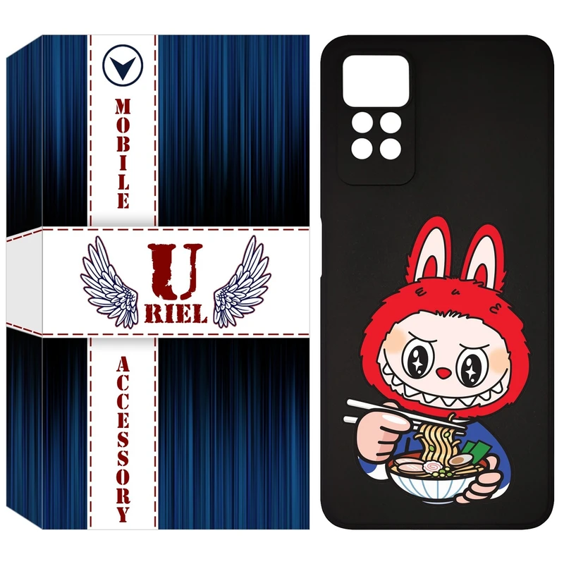 کاور یوریل مدل KSH کد 117 طرح عروسک لبوبو مناسب برای گوشی موبایل شیائومی Redmi Note 12 Pro 4G