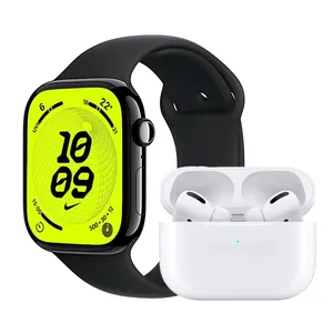 ساعت هوشمند 45 میلی متر مدل QX70 MAX با بند سیلیکونی به همراه هندزفری بلوتوثی
