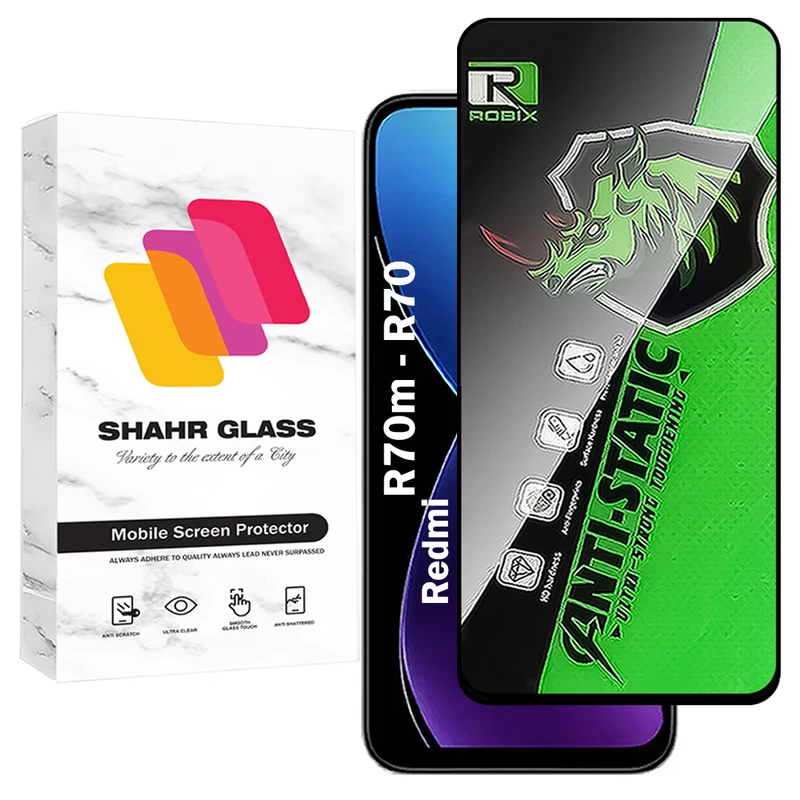 محافظ صفحه نمایش شهر گلس مدل ROBIXS مناسب برای گوشی موبایل شیائومی Redmi R70 / Redmi R70m