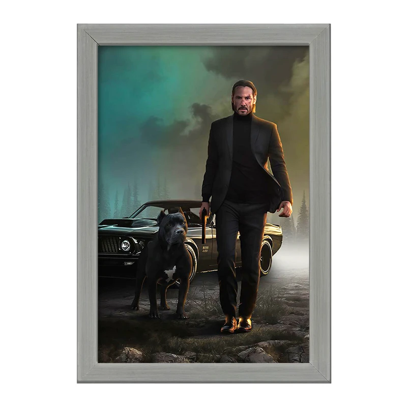 تابلو خندالو طرح جان ویک John Wick کد 28555