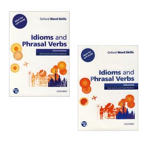 کتاب  Idioms and Phrasal Verbs  اثر Ruth Gairn V Stuart Redman انتشارات آکسفورد دو جلدی