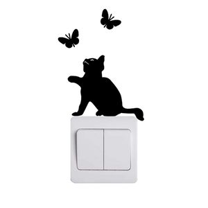 نقد و بررسی استیکر کلید و پریز دکوماتوس مدل گربه و پروانه توسط خریداران