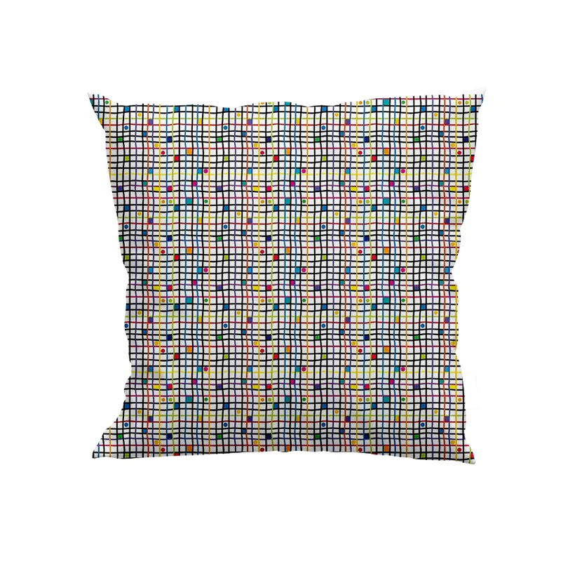 کوسن پاد آفرین مدل کاشی ریز رنگی کد DKK368