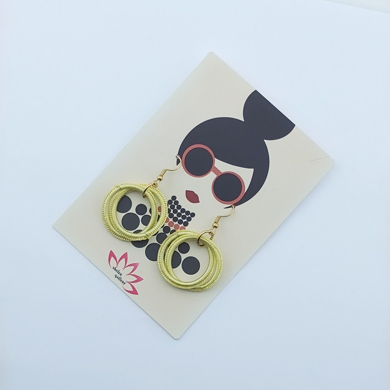 گوشواره زنانه شلر مدل جینان کد 01