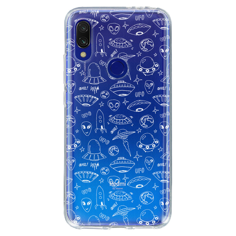 کاور مگافون طرح یوفو مدل C46-W مناسب برای گوشی موبایل شیائومی Redmi 7