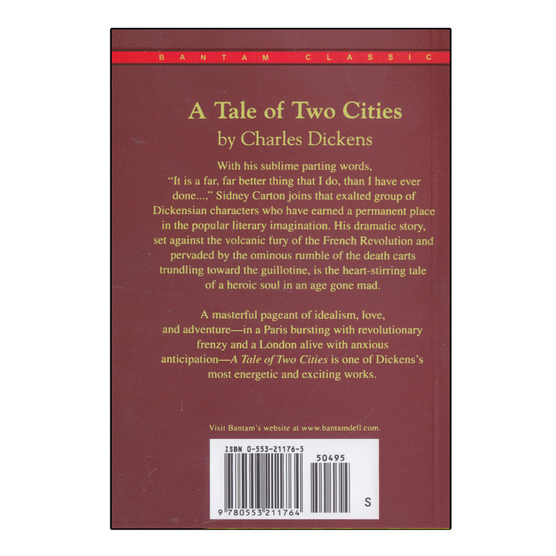 کتاب A Tale Of Two Cities اثر Charles Dickens انتشارات الوندپویان کتاب A Tale Of Two Cities اثر Charles Dickens انتشارات الوندپویان