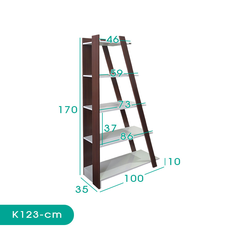 کتابخانه اسمردیس مدل K123 - MDF