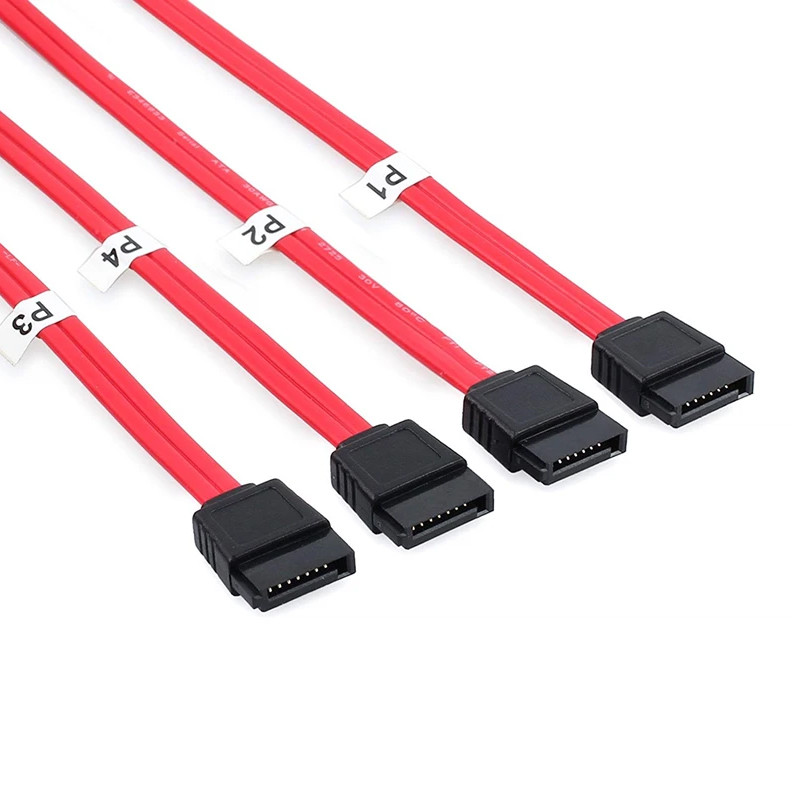 کابل تبدیل Mini SAS SFF-8087 به چهار SATA اسمارطور مدل SM75
