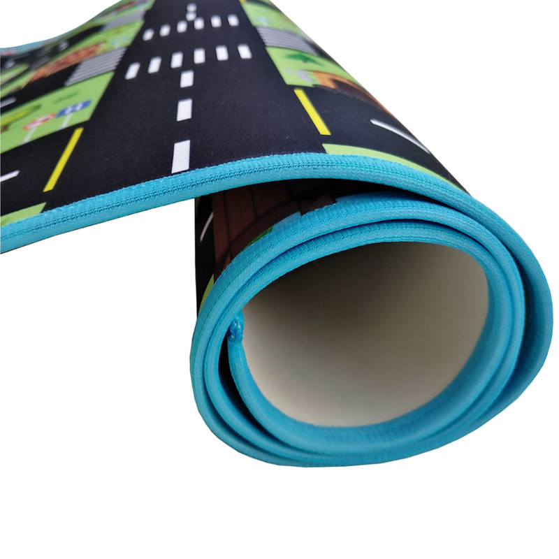 زیر انداز بازی مدل شهرپارچه ای ضخیم فومی کد A170