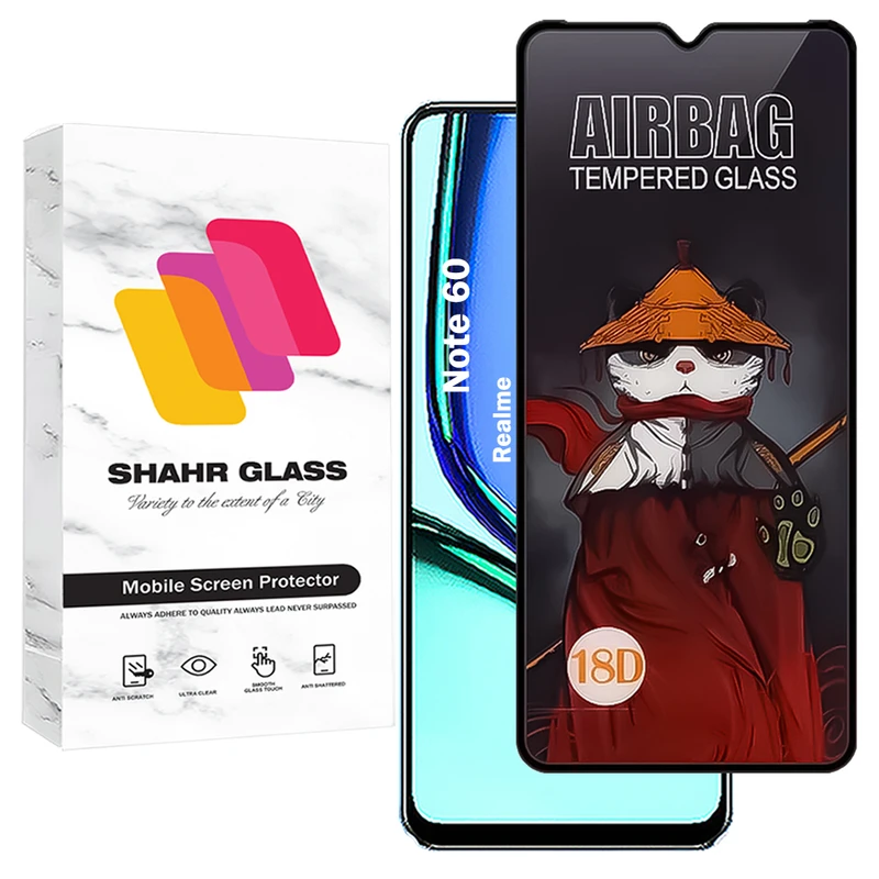 محافظ صفحه نمایش شهر گلس مدل AIRBMS مناسب برای گوشی موبایل ریلمی Note 60