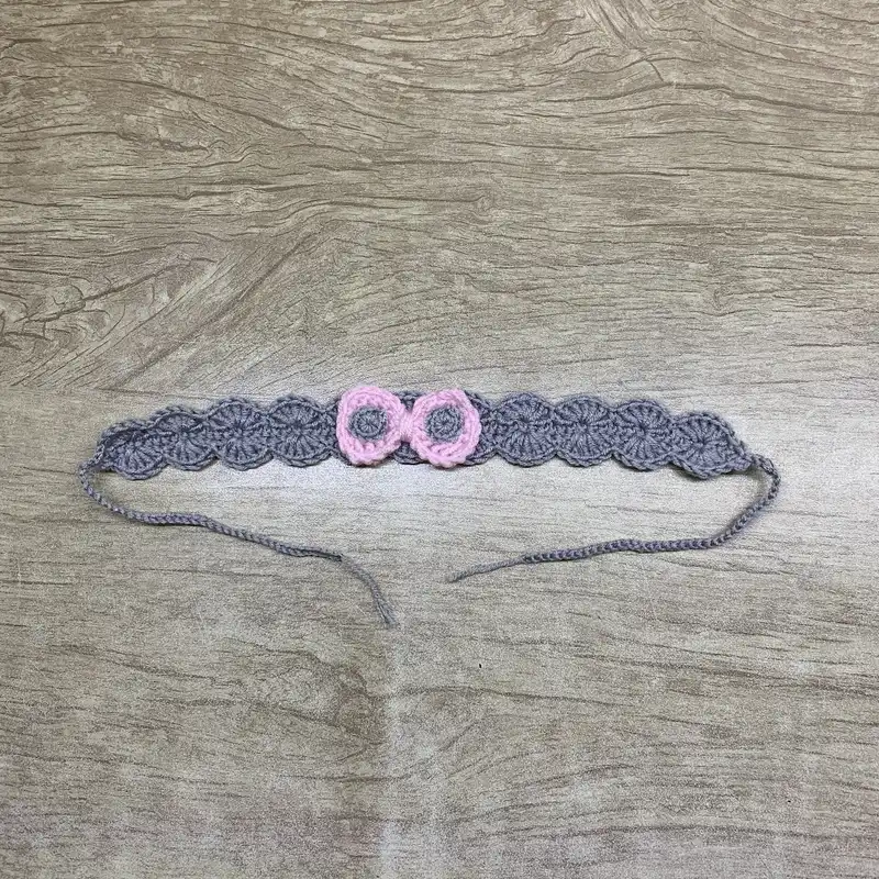 ست 5 تکه لباس بافتنی نوزادی مدل پاپیونی