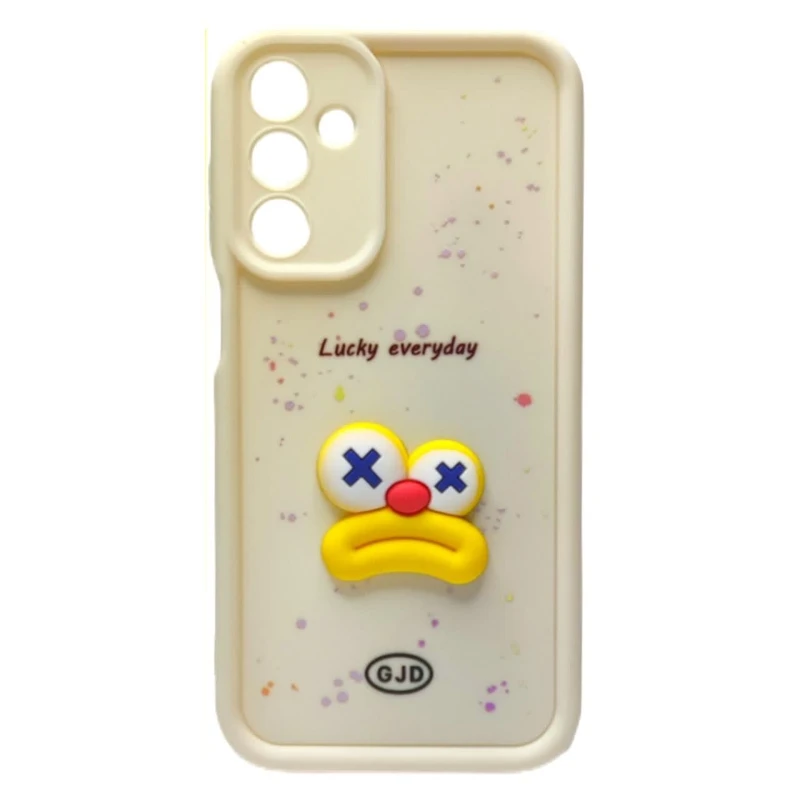 کاور قاب آوش طرح سولید فانتزی  عروسکی مدل 02 مناسب برای گوشی موبایل سامسونگ GALAXY A25