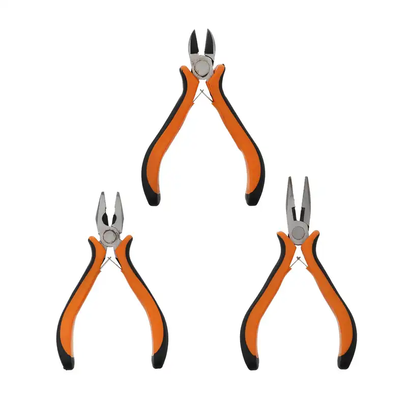 انبر دست و سیم چین و دم باریک جاب مدل JB-4.5 مجموعه 3 عددی