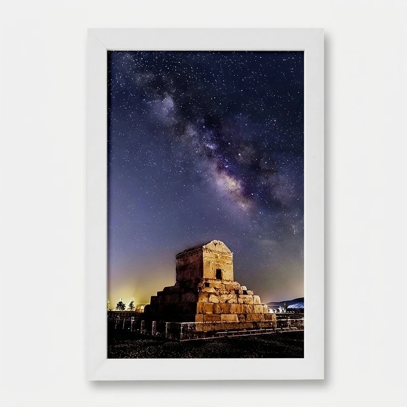 تابلو خندالو مدل مقبره کوروش کد F6341
