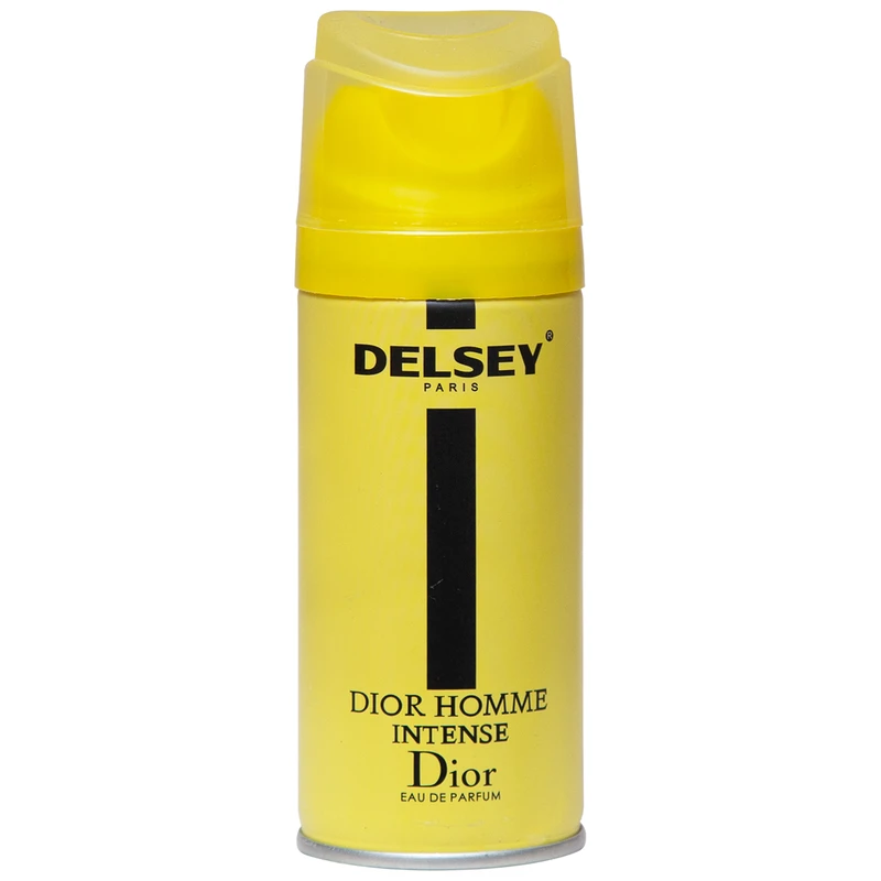 اسپری خوشبو کننده بدن مردانه دلسی مدل Dior Homme Intense حجم 150 میلی لیتر