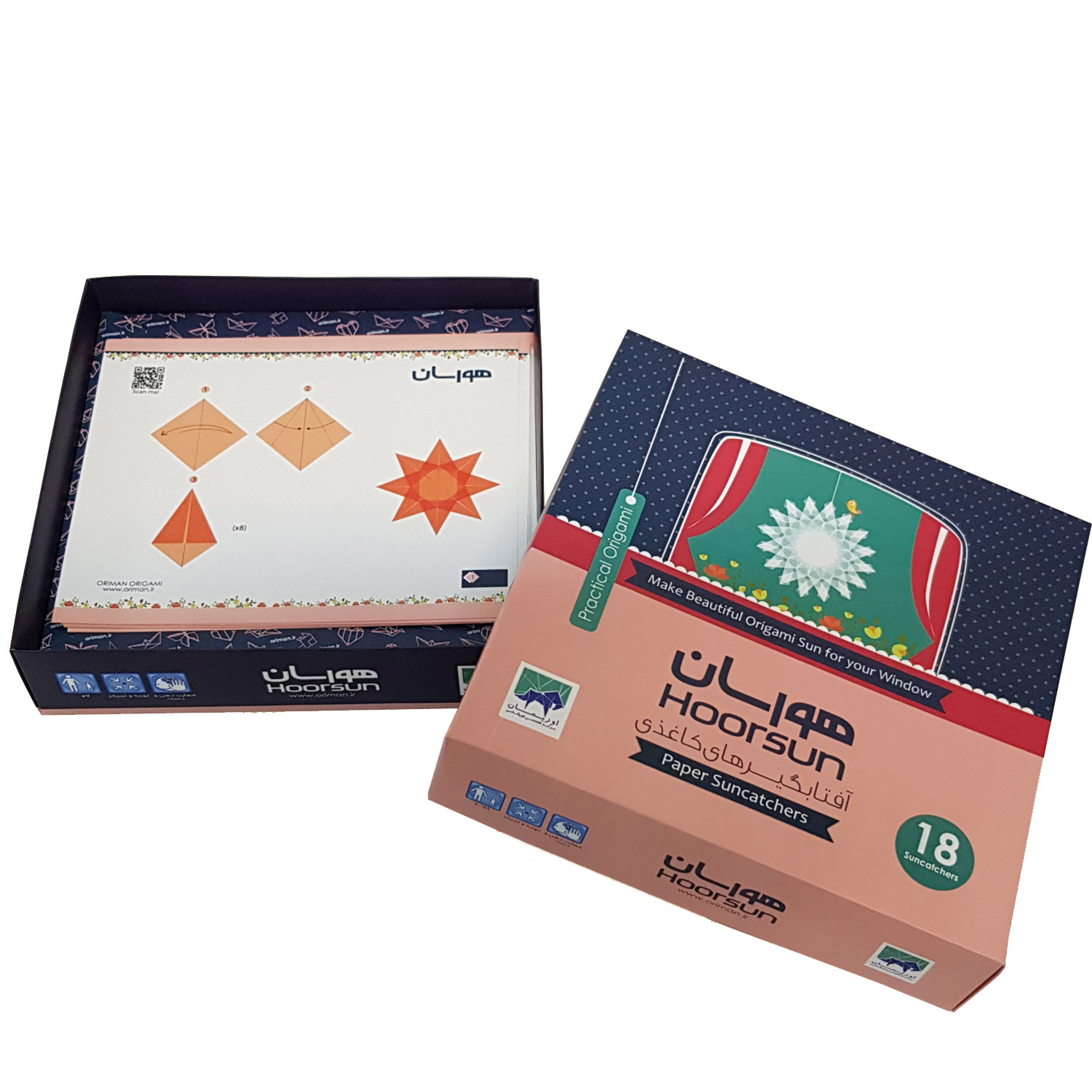 اوریگامی اوریمان مدل هورسان