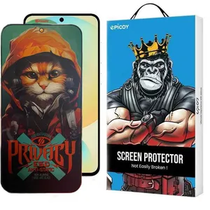 Epicoy Privacy Hoodie Cat Screen Protector For Samsung Galaxy A55/A35/M35