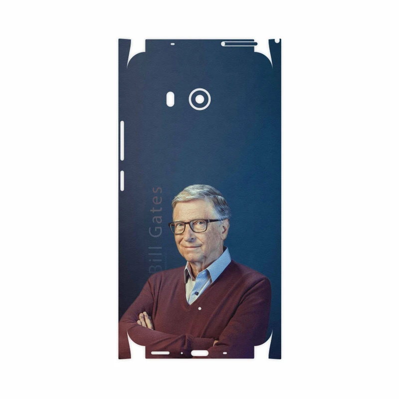 برچسب پوششی ماهوت مدل Bill Gates-FullSkin مناسب برای گوشی موبایل اچ تی سی U11